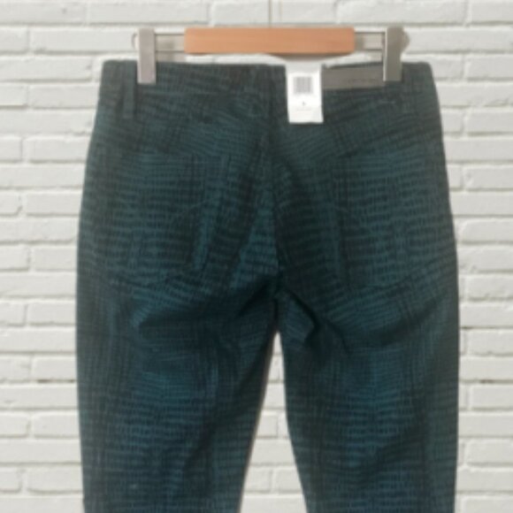 Calvin Klein Jeans Green and Black Print Pants Size 16 - Picture 3 of 4